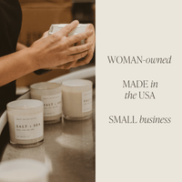 Sweet Water Decor Farmhouse Soy Candle - White Jar - 11 oz