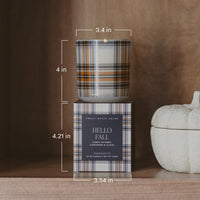 Sweet Water Decor Farmhouse Soy Candle - Boxed Amber Tinted Glass Jar - 12 oz