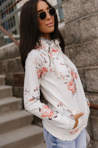 Ampersand Avenue DoubleHood™ Sweatshirt - Brushed Blossoms