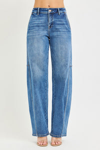 Risen High Rise Slouchy Baggy Jeans