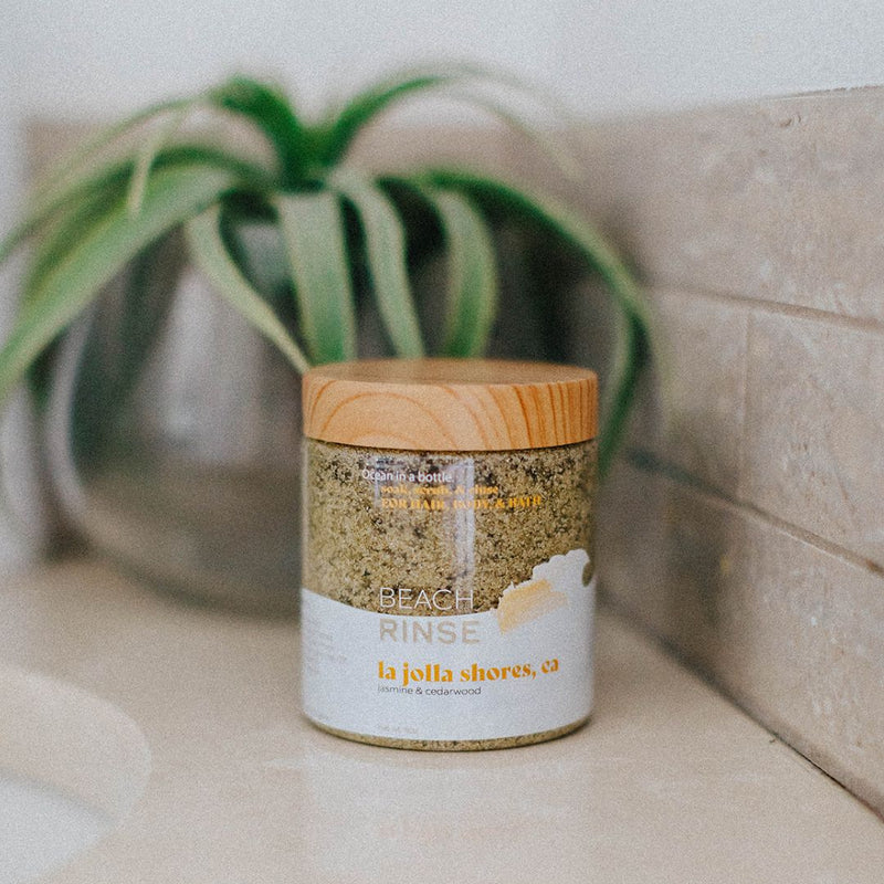 La Jolla Shores Beach Rinse Bath Soak & Exfoliating Scrub