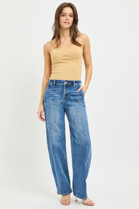 Risen High Rise Slouchy Baggy Jeans