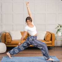 Lotus and Luna Como Harem Pants with Pockets