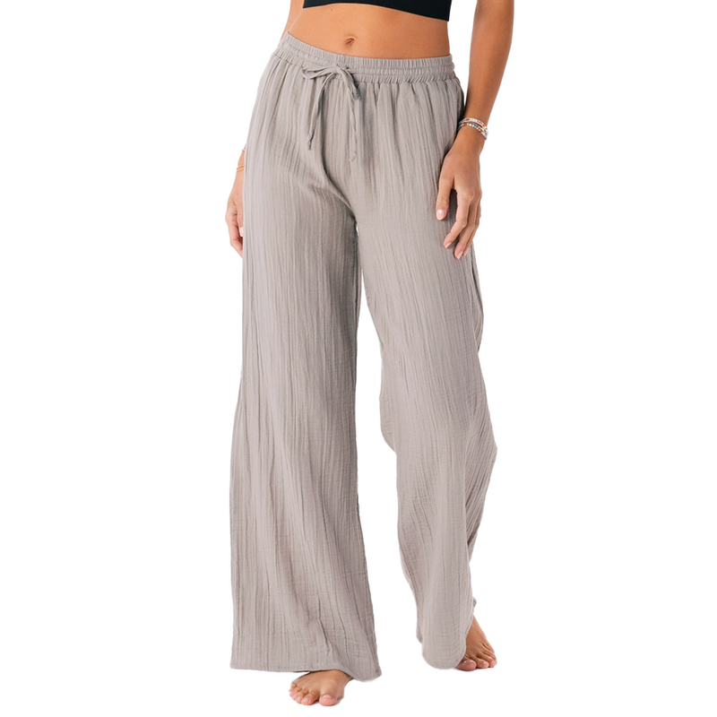 Lotus and Luna Stone Cotton Cabana Pants