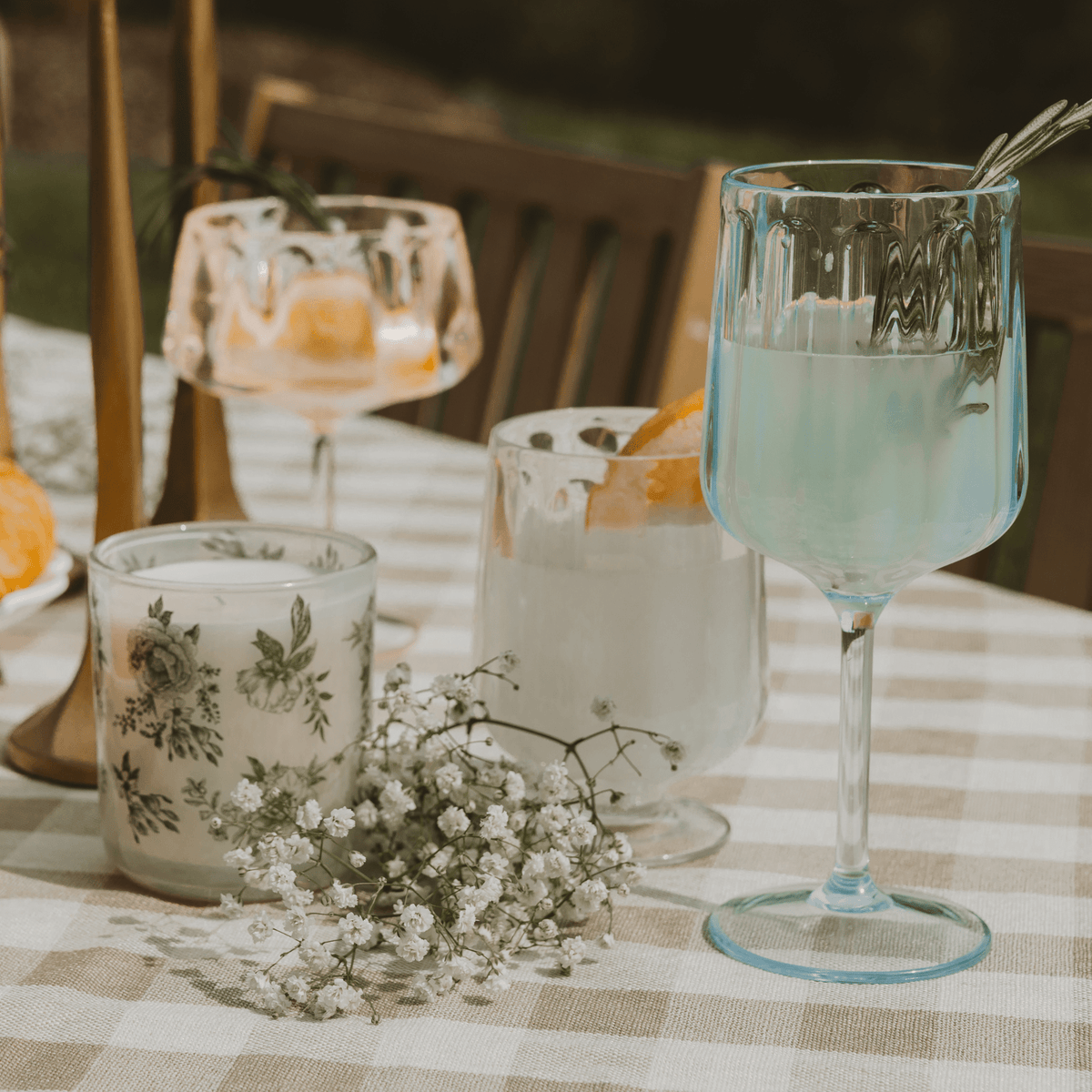 Sweet Water Decor Outdoor Plastic Wine Drinkware