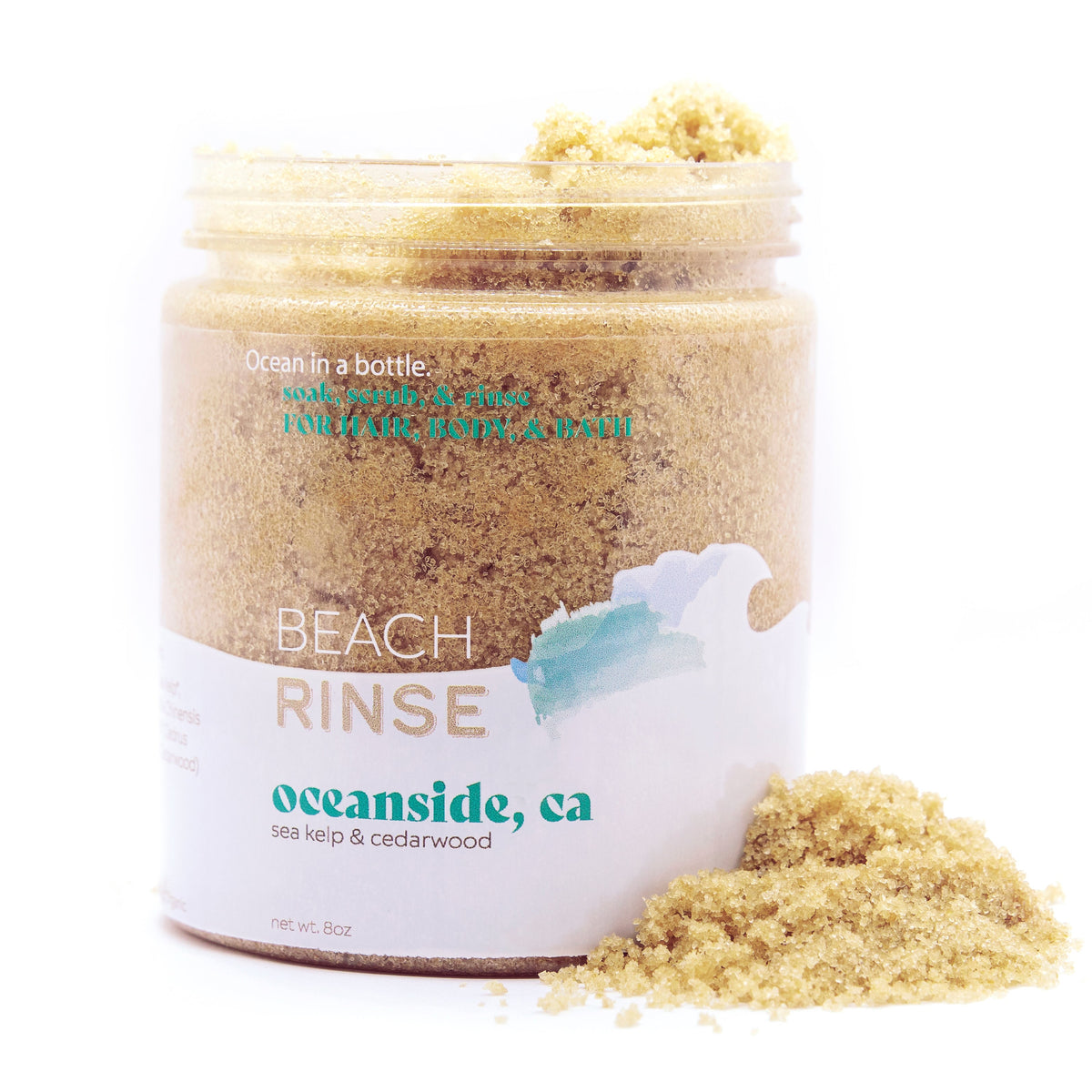 Oceanside Beach Rinse Bath Soak & Exfoliating Scrub