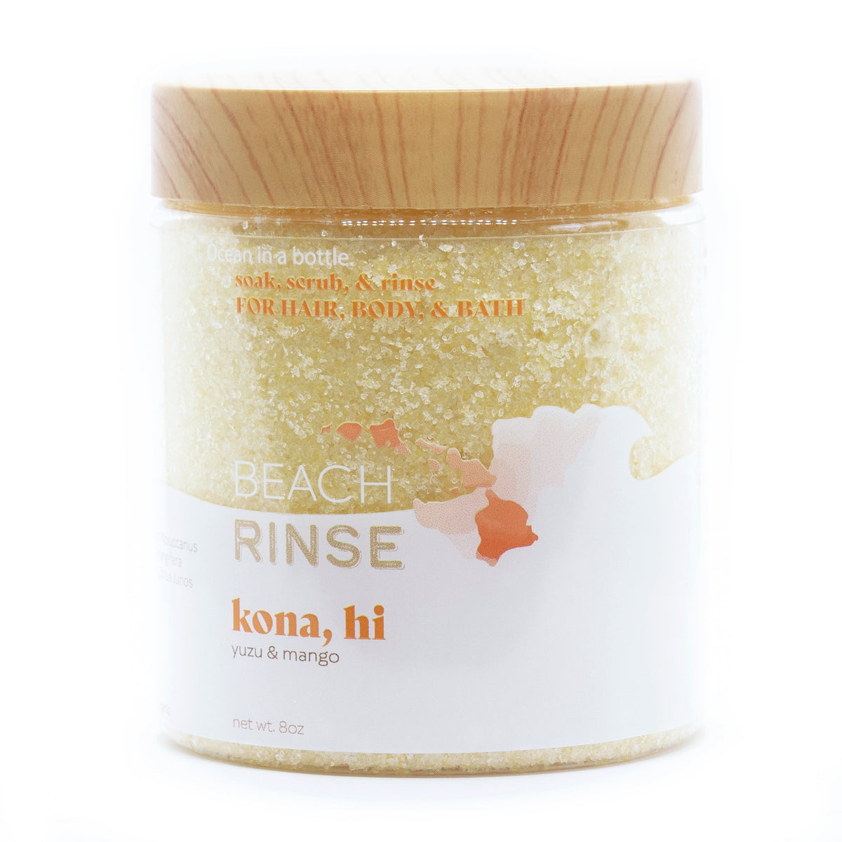 Kona Beach Rinse Bath Soak & Exfoliating Scrub