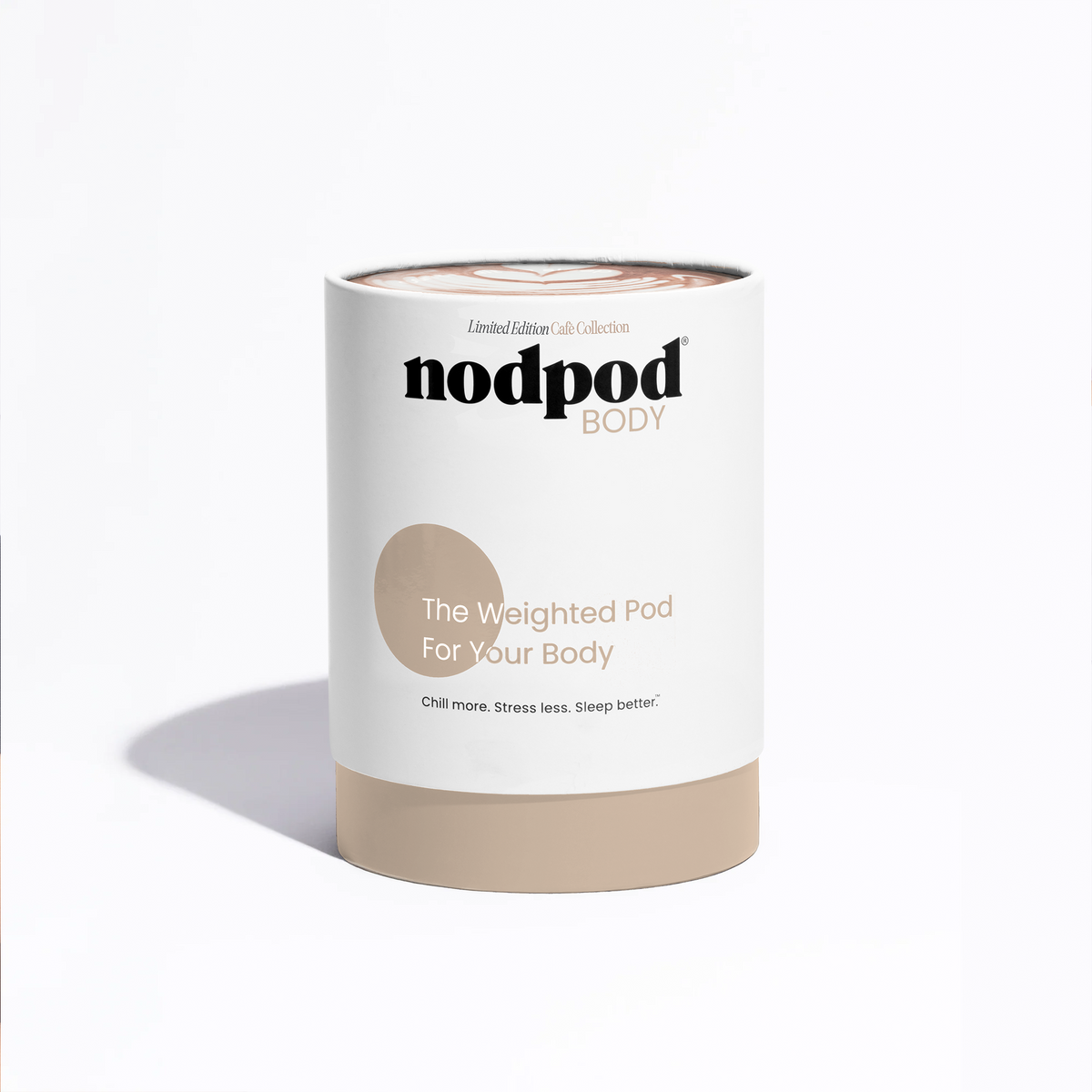 Nodpod BODY Portable Weighted Blanket Latte