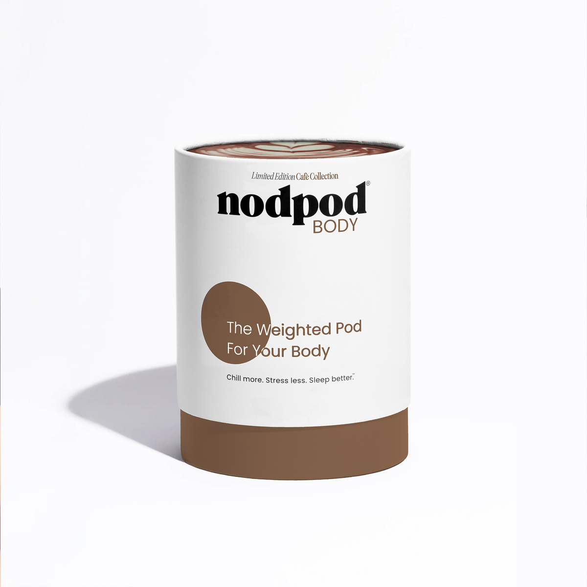 Nodpod BODY Portable Weighted Blanket Mocha