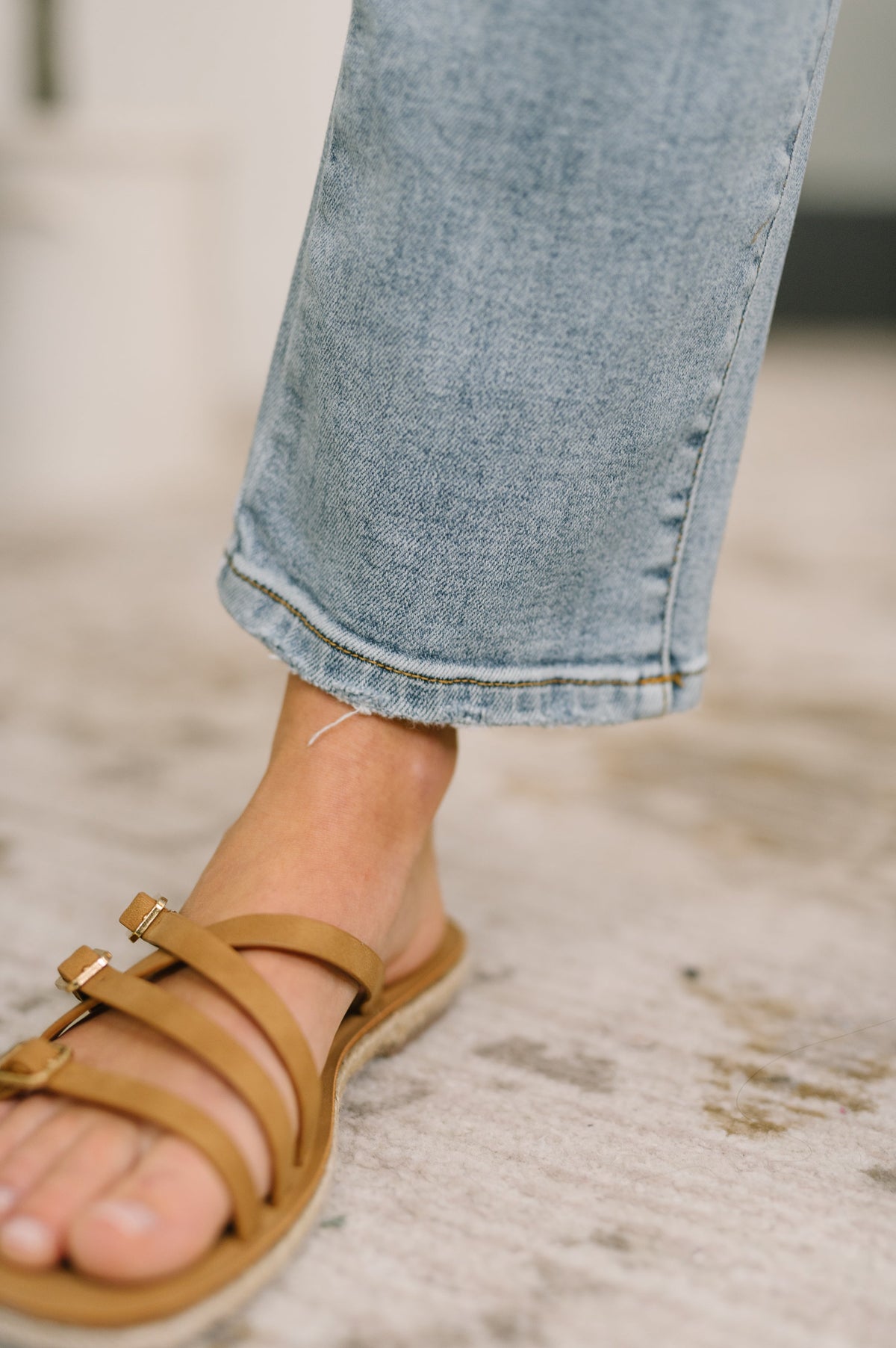 Judy Blue High Rise Ankle Straight Jeans 82713