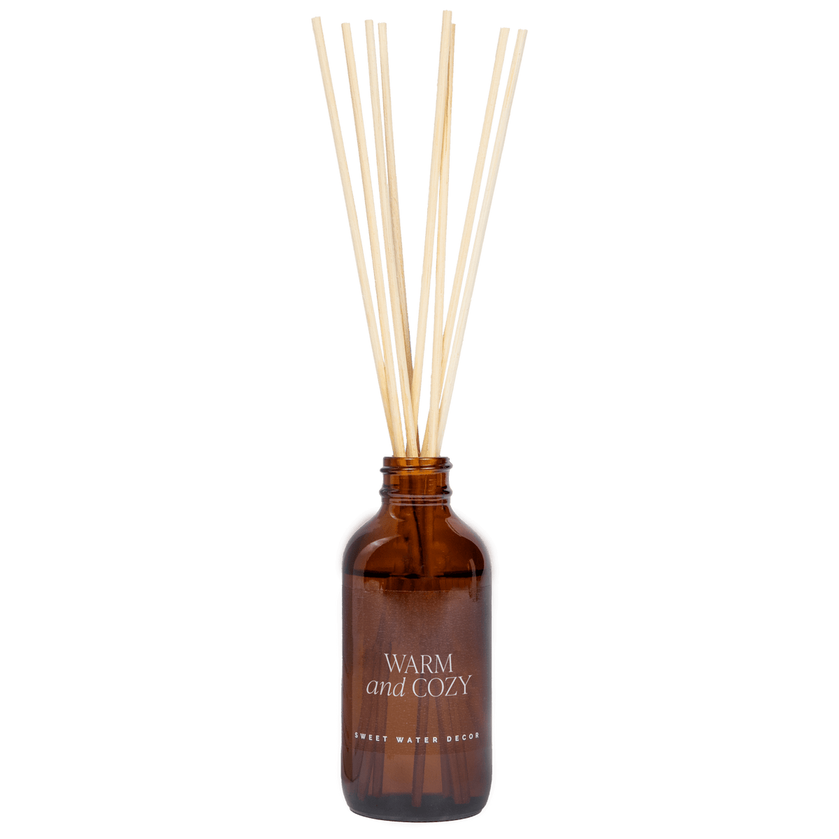 Sweet Water Decor Warm and Cozy Amber Reed Diffuser