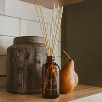 Sweet Water Decor Warm and Cozy Amber Reed Diffuser