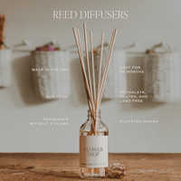 Sweet Water Decor Warm and Cozy Clear Reed Diffuser