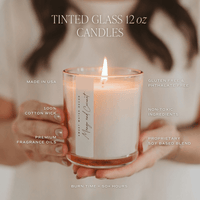 Sweet Water Decor Stress Relief Soy Candle - Tinted Glass Jar - 12 oz