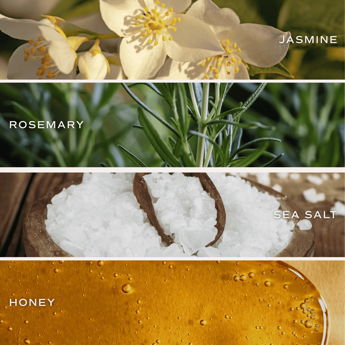 Sweet Water Decor Wildflowers and Salt Tinted Glass Jar Reed Diffuser