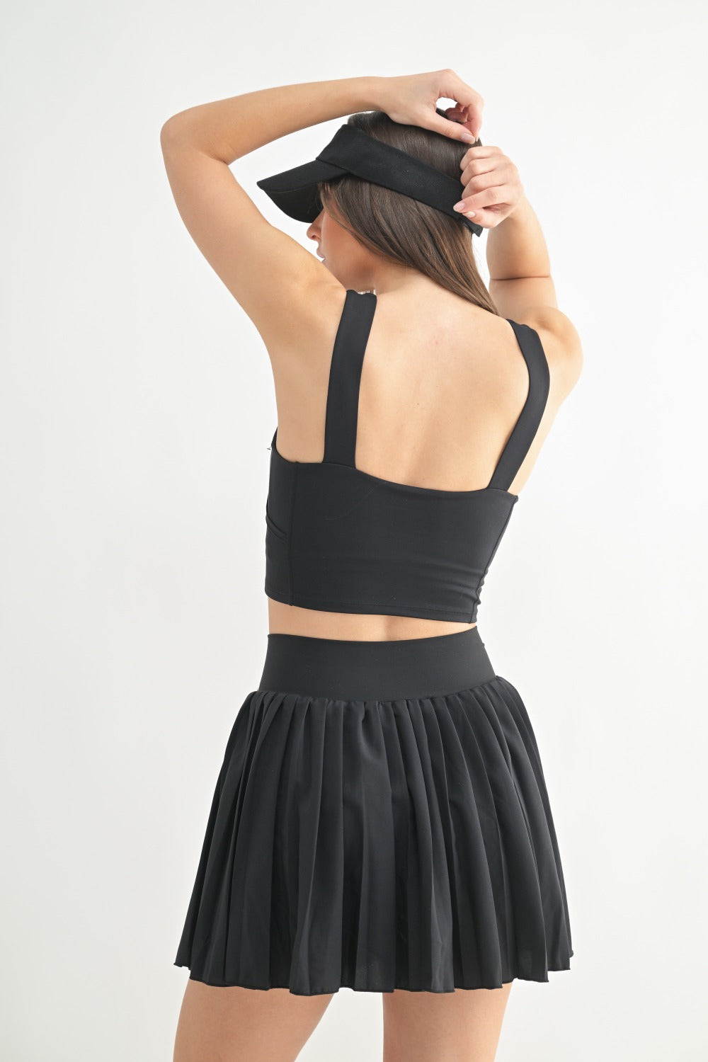 Mono B Flexfit Luxe Square Bralette - Black