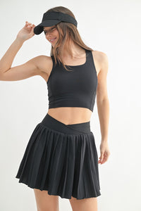 Mono B Flexfit Luxe Square Bralette - Black