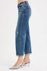 Risen Low Rise Crop Boyfriend Jeans PGC21190
