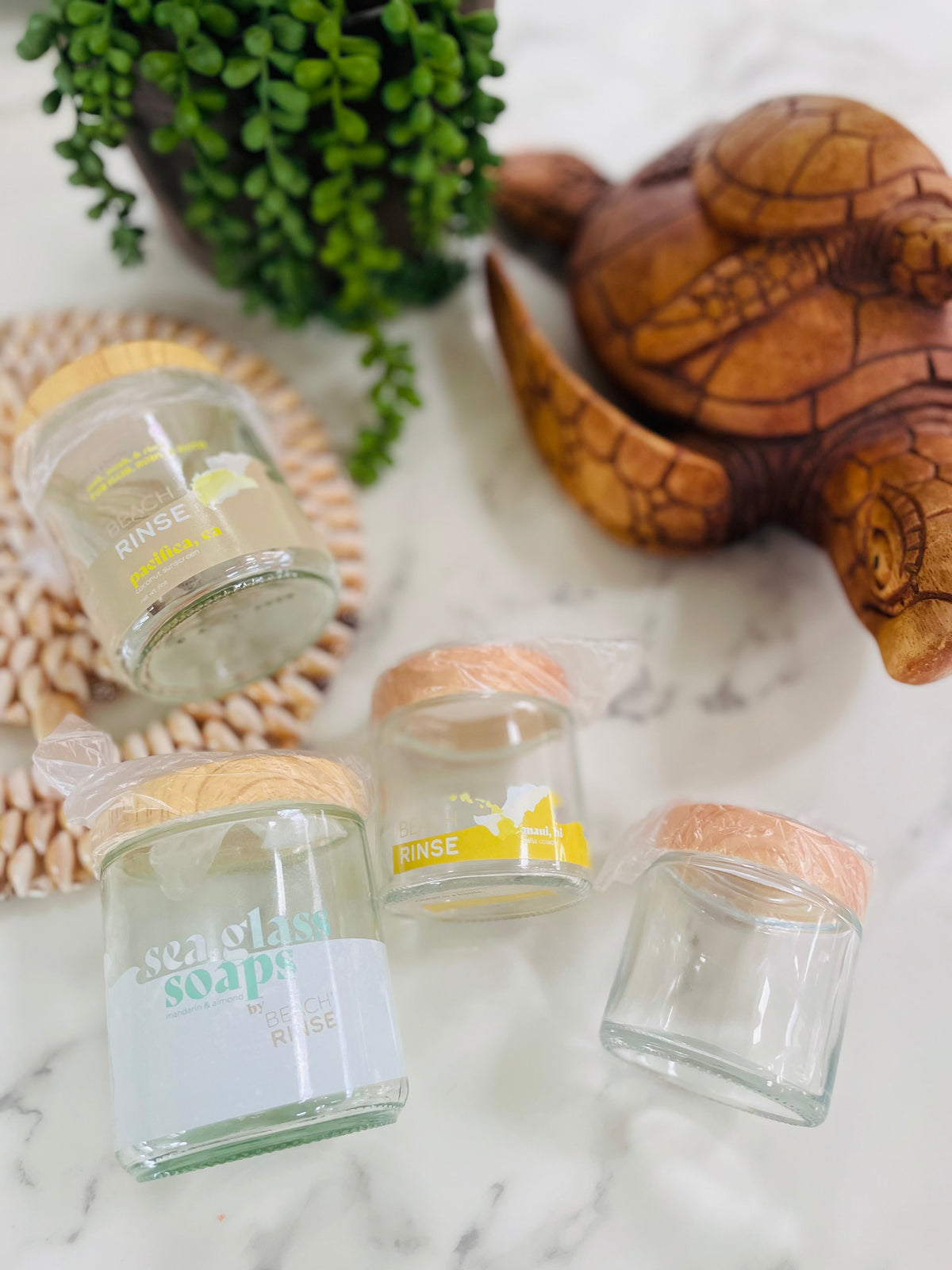 Tahiti Beach Rinse Bath Soak & Exfoliating Scrub