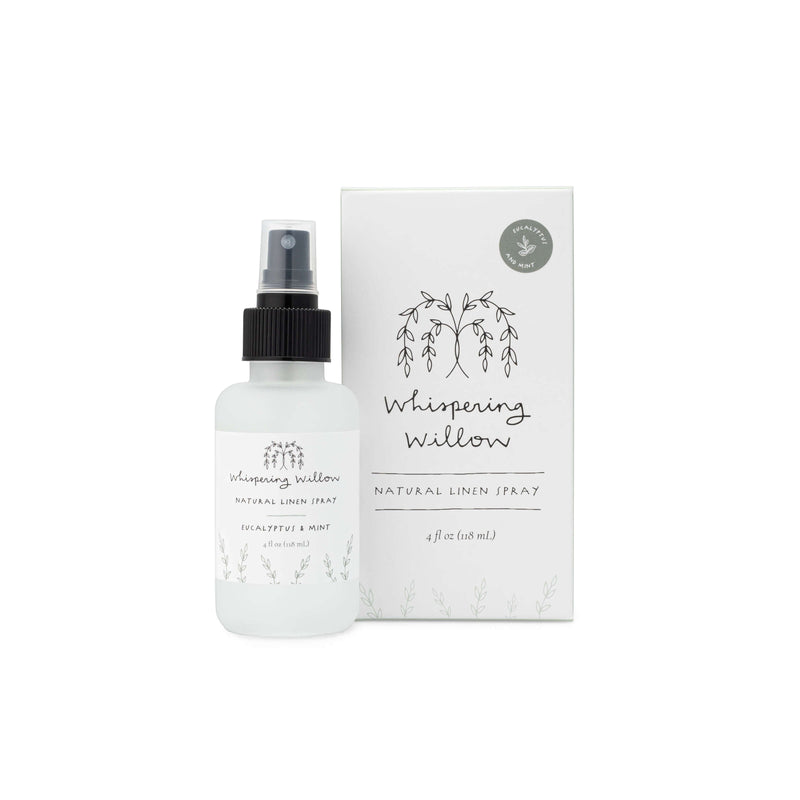 Whispering Willow Eucalyptus & Mint Natural Linen Spray