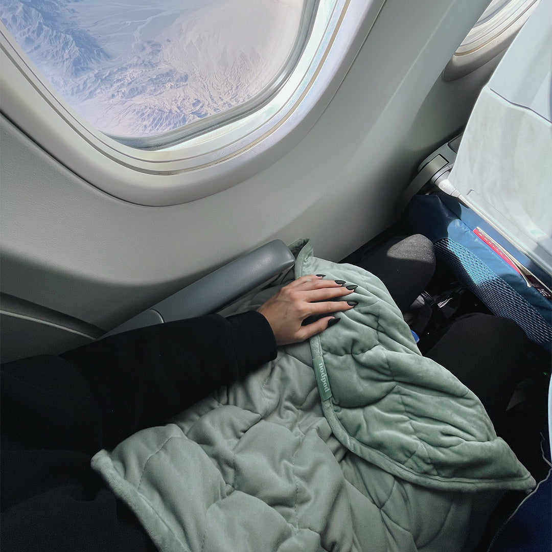 Nodpod BODY Portable Weighted Blanket Sage