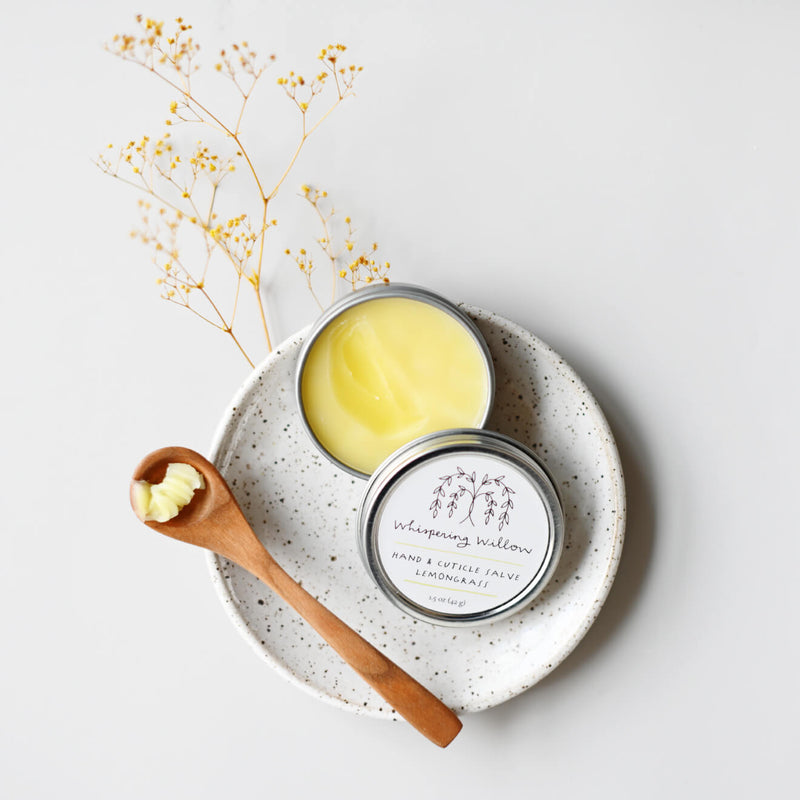 Whispering Willow Lemongrass Hand & Cuticle Salve