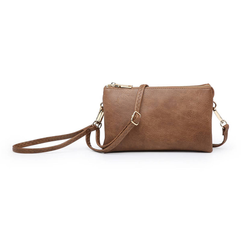 Jen & Co - Riley Wristlet - Chestnut